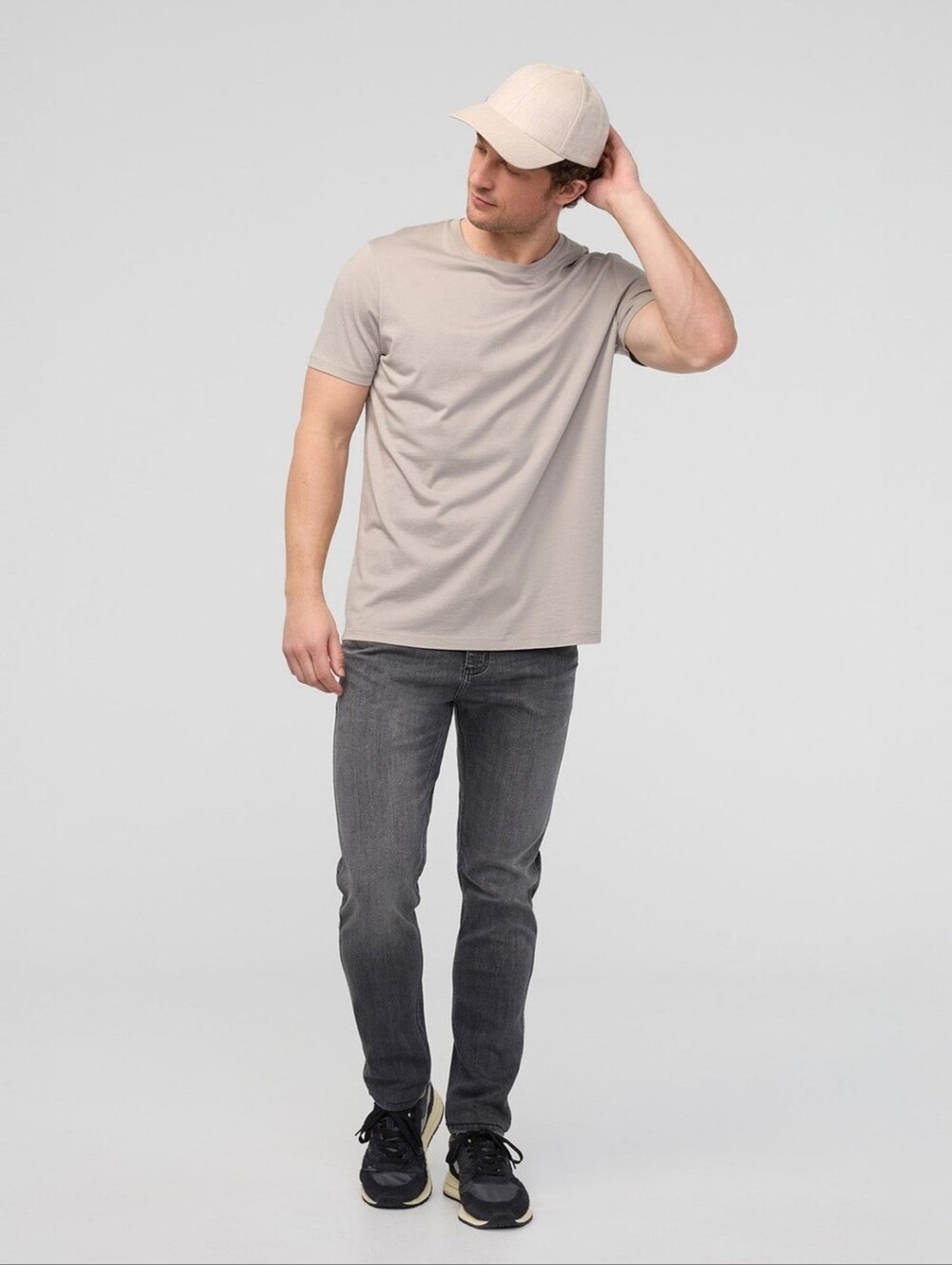 DUER L2X Performance Denim Slim Minimalist Jeans Gray Fade 30x30 (L28 Lay Flat)